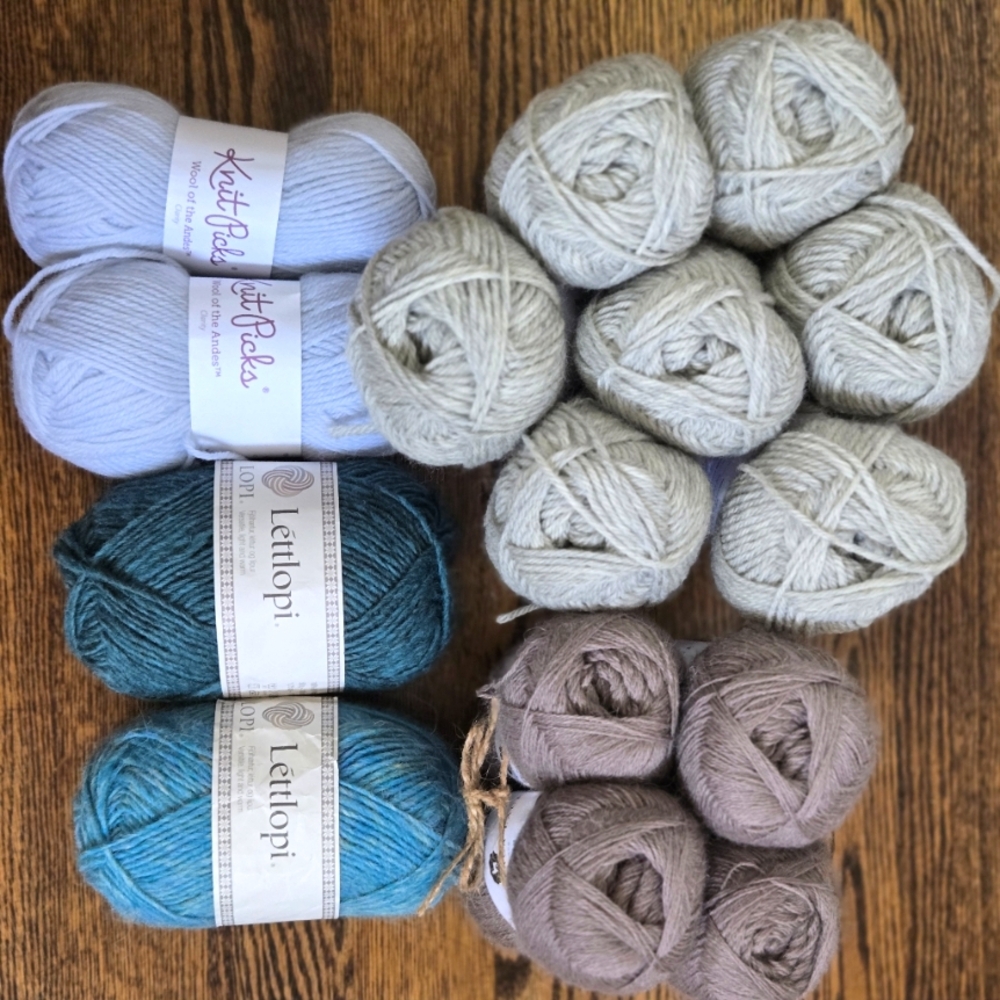 Lot Of Wool And Alpaca Yarn
